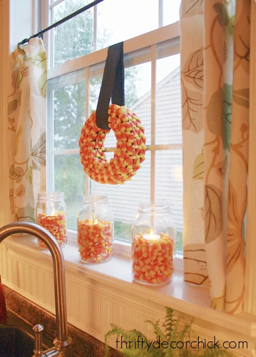 candy corn decor