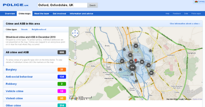 Crime Maps  England & Wales