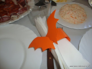 adornos murcielago Halloween