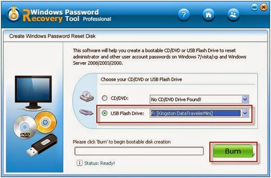 Windows 8 password reset