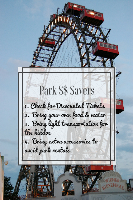 Amusement Park Money Savers List