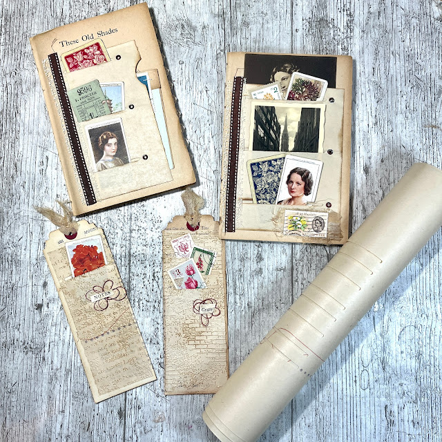 Let's Make A Journal With Genuine Ephemera: Part 3 Using Piano Roll To make Slot Pockets & Tags