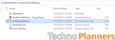Add Double Tap Mod ZeMotion in Zenfone 5 T00J/T00F