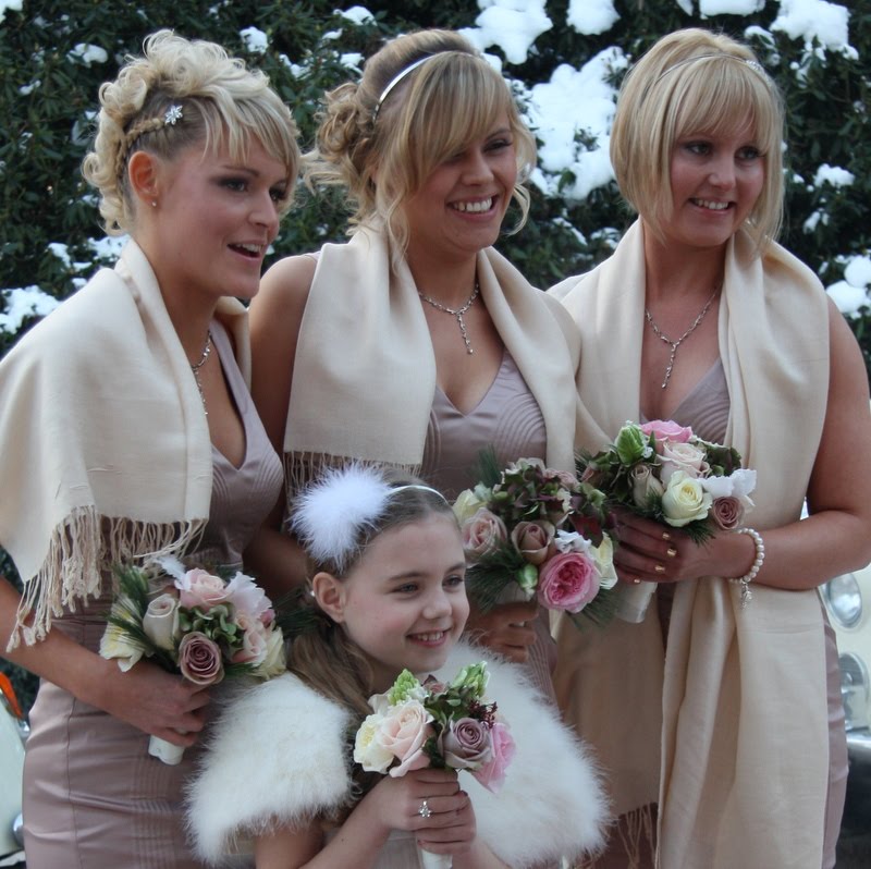 Victoria Daniel Crook's Glorious Vintage Winter Wedding Day
