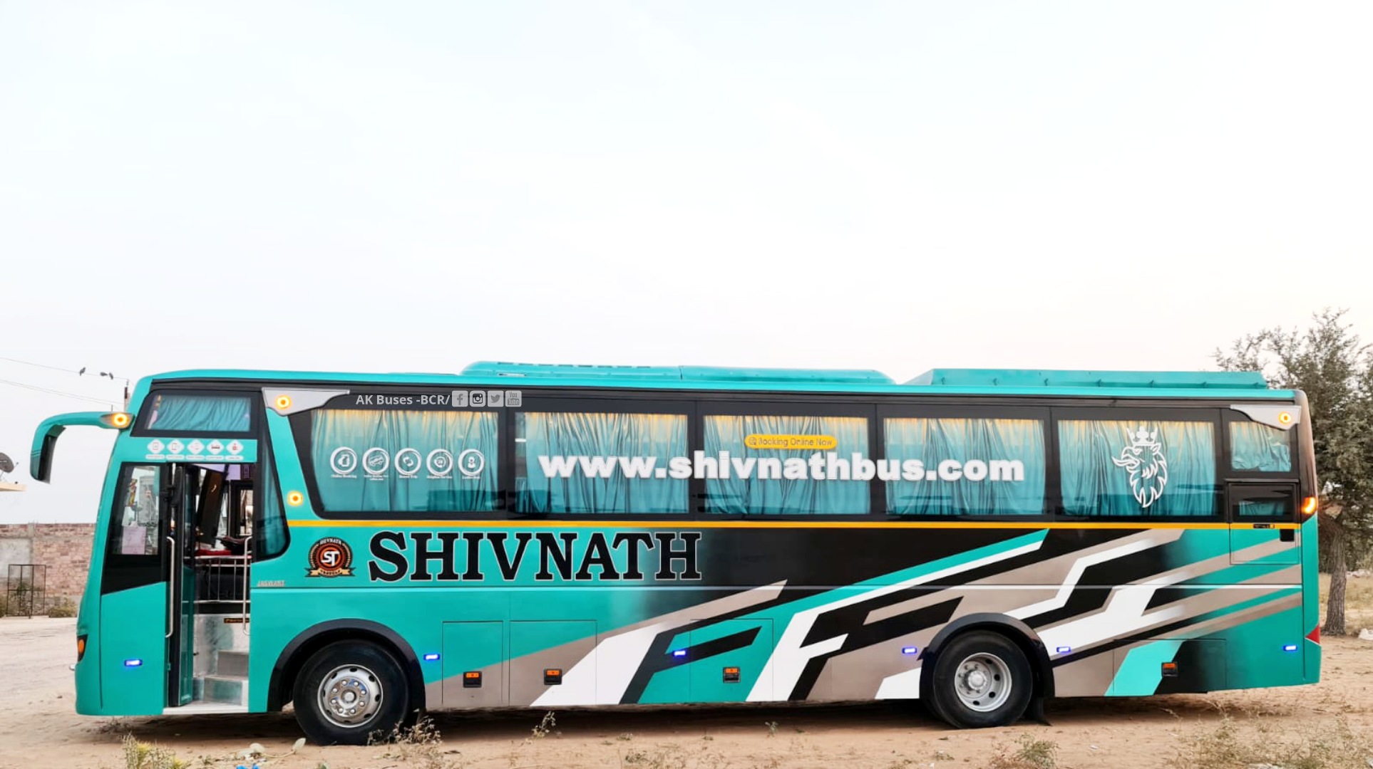 Shivnath Travels New Bus Side View
