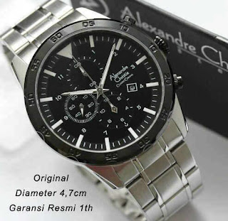 jam tangan original AC 6356 silver  2