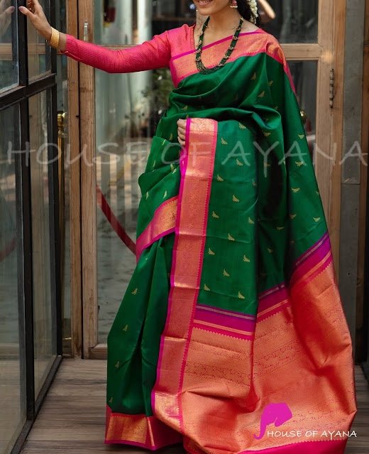 Zari Work Silk Sarees Online Shop