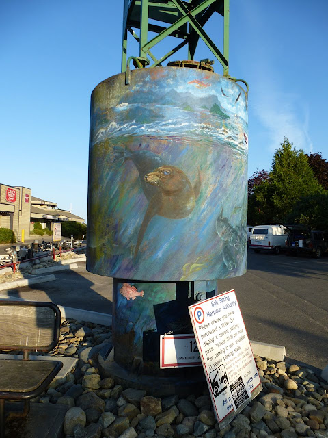 Buoy mural (1) - Ganges, Salt Spring Island, BC