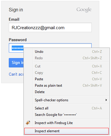 Chrome Asterisk Password Sniffing Trick Awesome