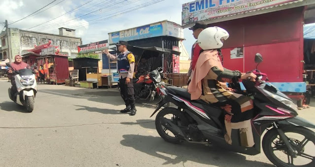 Puasa Tidak Membuat Kendor Kegiatan Patroli Polsek Idi Rayeuk Untuk Ciptakan Situasi Aman