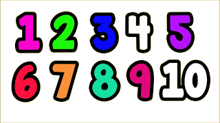 1 to 10 number