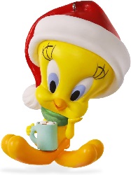 Image: Hallmark Keepsake Looney Tunes 'Tweety - Hot Cocoa' Holiday Ornament