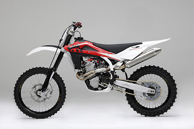 2010 Husqvarna TC450 motocross bike