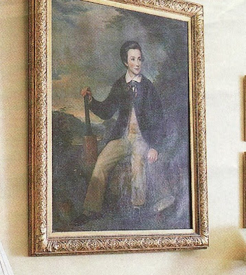 This large portrait has been in Julia Reed's family for years and she's