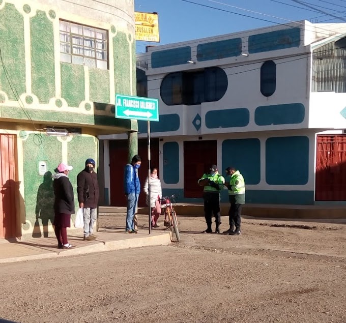#Santa Lucia| Desobedientes fueron intervenidas por incumplir la cuarentena (toque de queda) este último domingo.