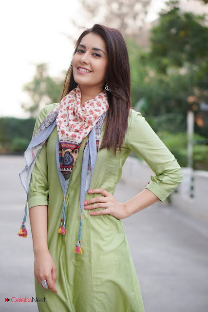 Actress Raashi Khanna Latest Stunning Poshoot Stills in Green Stylish Salwar Kameez  0001.jpg