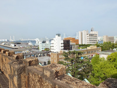 神奈川県庁の屋上からの景色