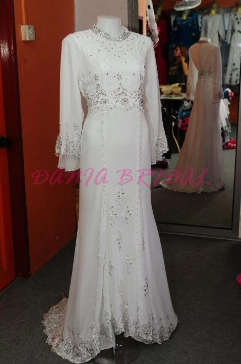  BAJU  PENGANTIN  PUTIH  MULUS BUTIK PENGANTIN  DANIA