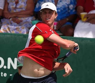 Sam Querrey Hot Navel Pic