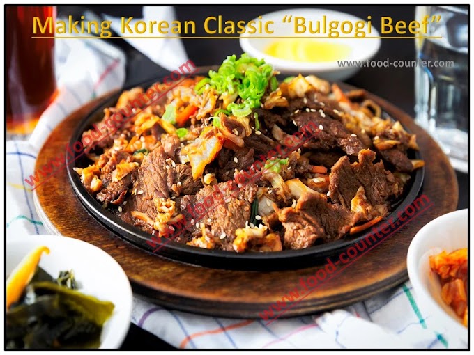 Making Korean Classic Bulgogi Beef