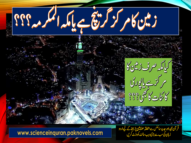 Saudi Arabia's Makkah Al Mukarama, proved center of the earth