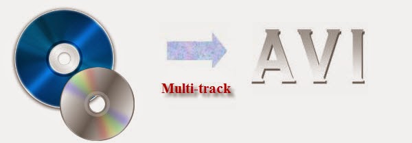 Blu-ray/DVD to AVI with multiple audio tracks