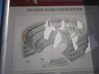 Anfiteatro Romano di Milano come era