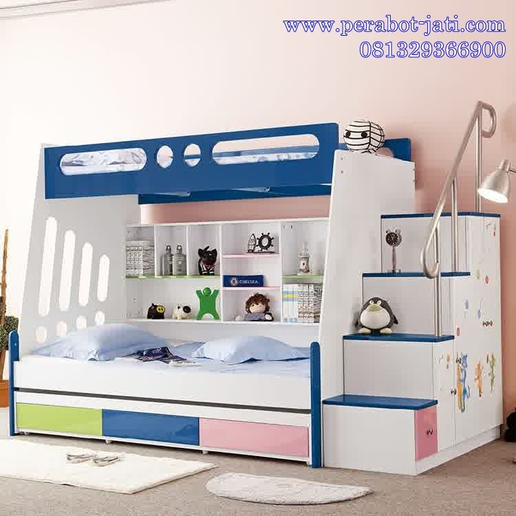 model tempat tidur anak perempuan 4