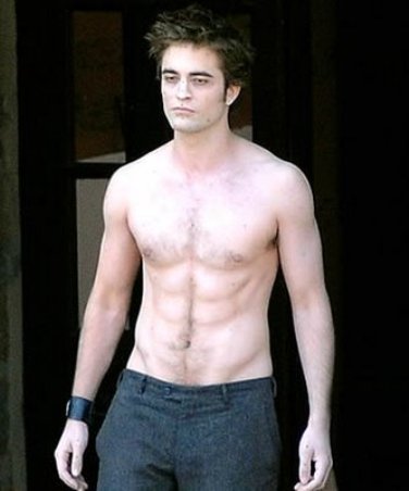 robert pattinson shirtless pictures. Robert Pattinson, who has been