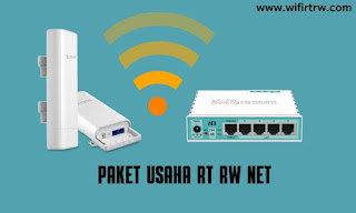 Paket Usaha RT RW Net 100 User