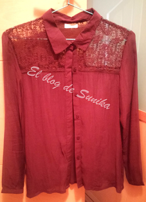 Blusa marsala