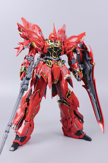 Review Takumi Studio UC-01 MG MSN-06S Sinanju Plastic Conversion Kit