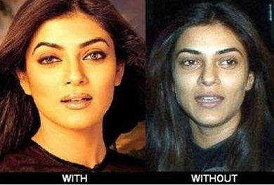 Sushmita Sen Foto tanpa Makeup