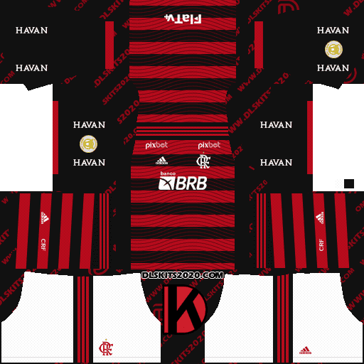 Time do Flamengo pra Dream League Soccer 2019!