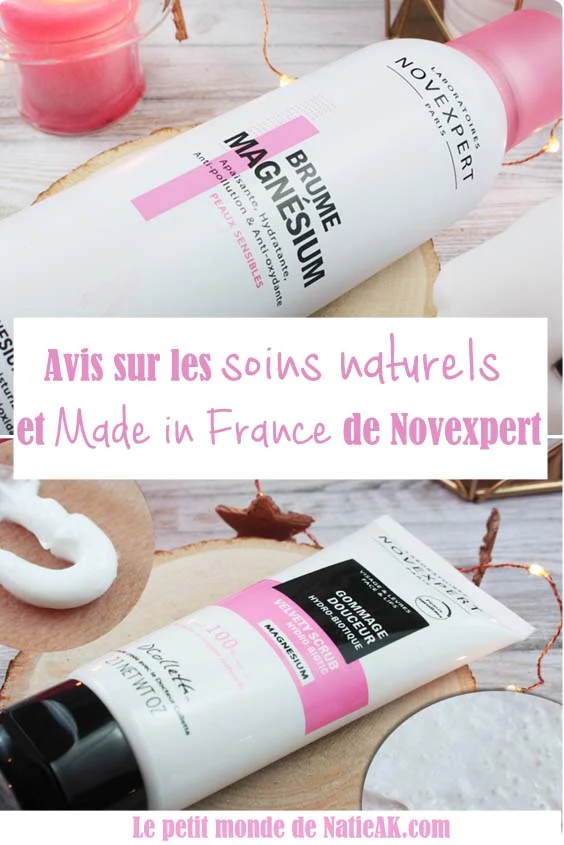  avis sur le gommage et la brume Novexpert