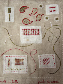 SAL Mon cahier de broderie, Marie Suarez, Covi, bordado, broderie