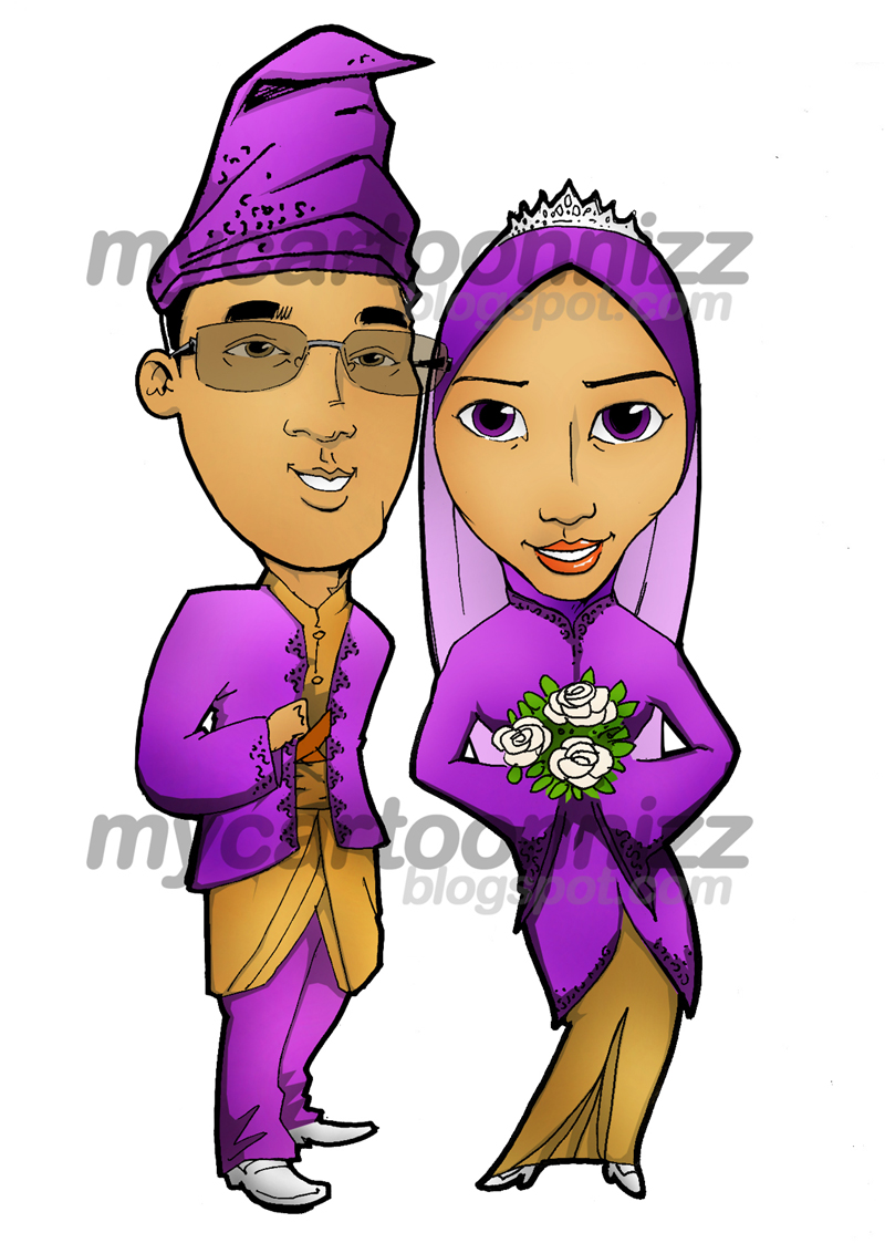 mycartoonnizz Lagi Karikatur Pengantin 2011