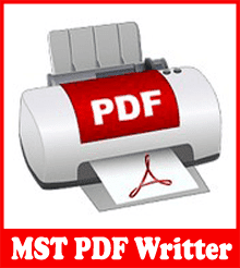MST PDF Writter 
