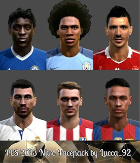 PES 2013 Nitro Facepack by Lucca_92