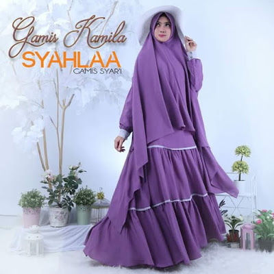 Model Baju Muslim Syari Syahlaa