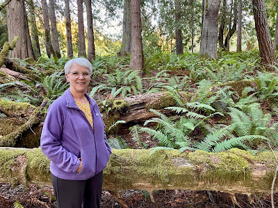 Martha on the Elwha walk