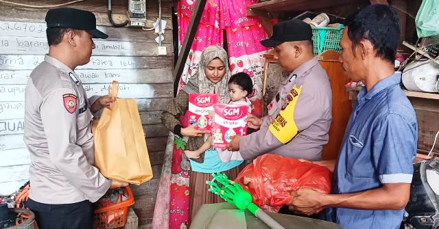 Aksi Responsif Bhabinkamtibmas Polsek Peureulak Barat Diapresiasi Kapolres Aceh Timur