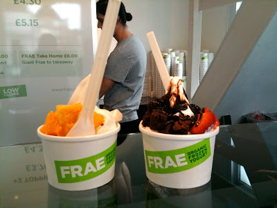 Frae Islington frozen yoghurt