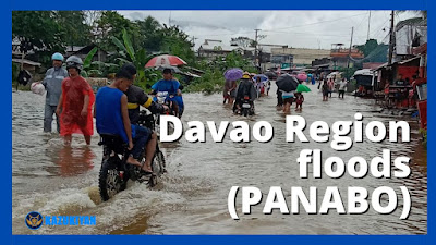 Davao Region floods especially Panabo City experience heavy rain