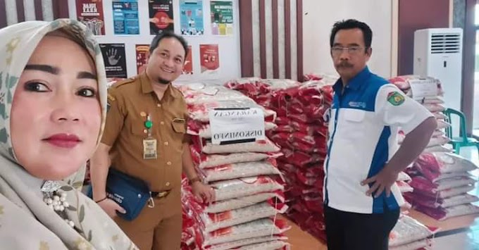 PEMERINTAH KOTA PRABUMULIH TELAH MENUNTASKAN BANTUAN  PANGAN BAGI WARGA MISKIN DI KOTA PRABUMULIH