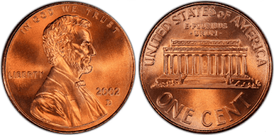 2002 D Penny Value