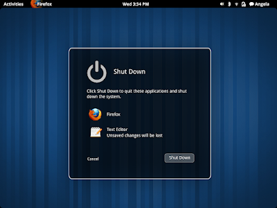 gnome shell restart mockup