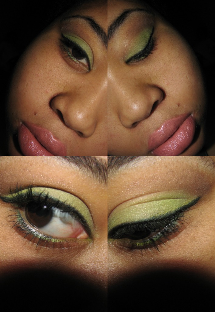 nicki minaj green eyes. Nicki Minaj quot;Right Thru Mequot;