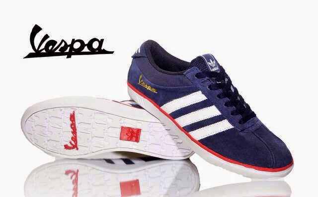 Adidas Vespa Navy - White