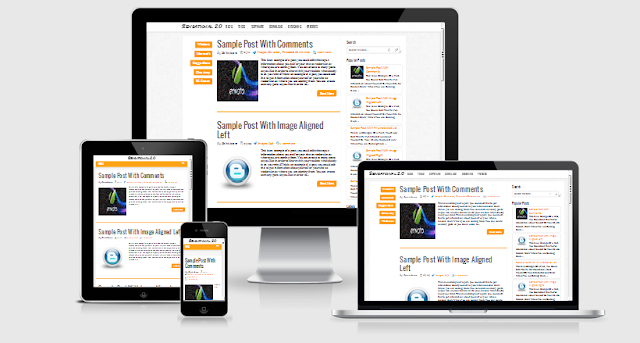 Sensational 2 Responsive Blogger Template